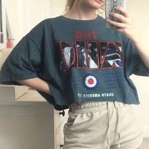 Cropped The Who Band Tee